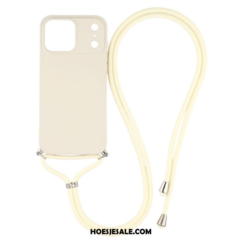 Hoesje iPhone 17 Pro Max Klassiek Koord