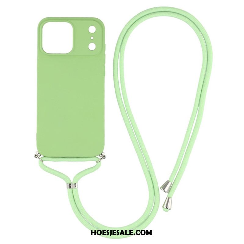 Hoesje iPhone 17 Pro Max Klassiek Koord