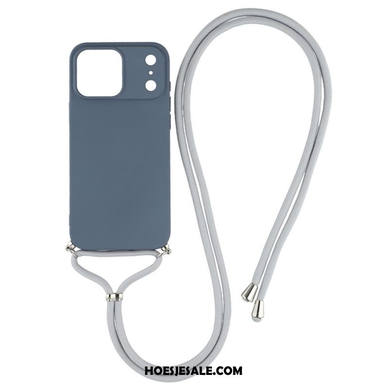 Hoesje iPhone 17 Pro Max Klassiek Koord