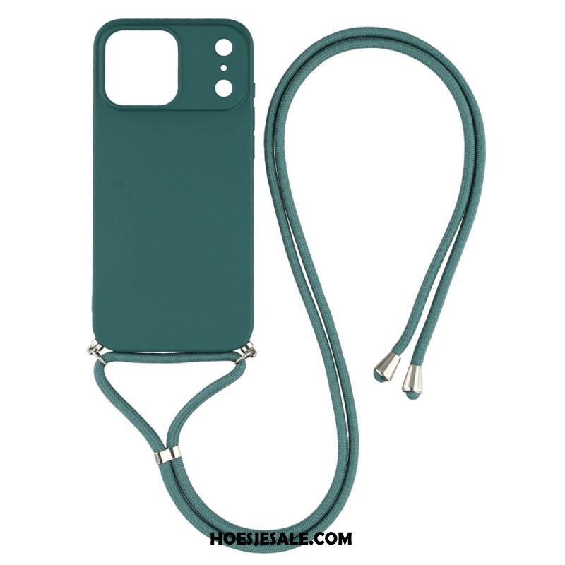 Hoesje iPhone 17 Pro Max Klassiek Koord