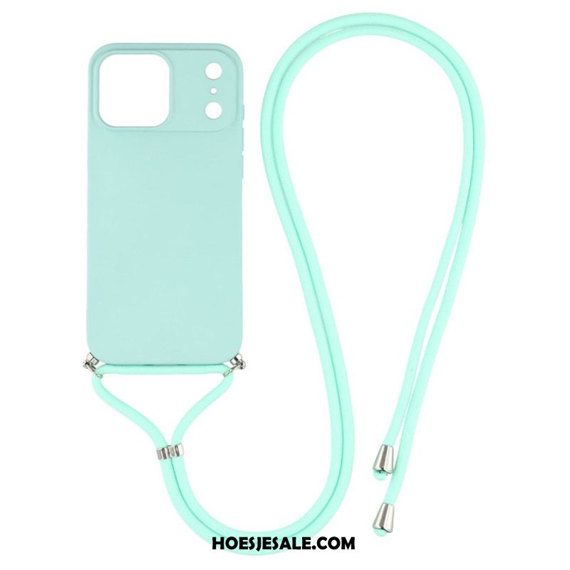 Hoesje iPhone 17 Pro Max Klassiek Koord