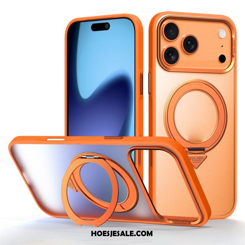 Hoesje iPhone 17 Pro Max Magsafe Classic Support Sulada Bescherming Hoesje