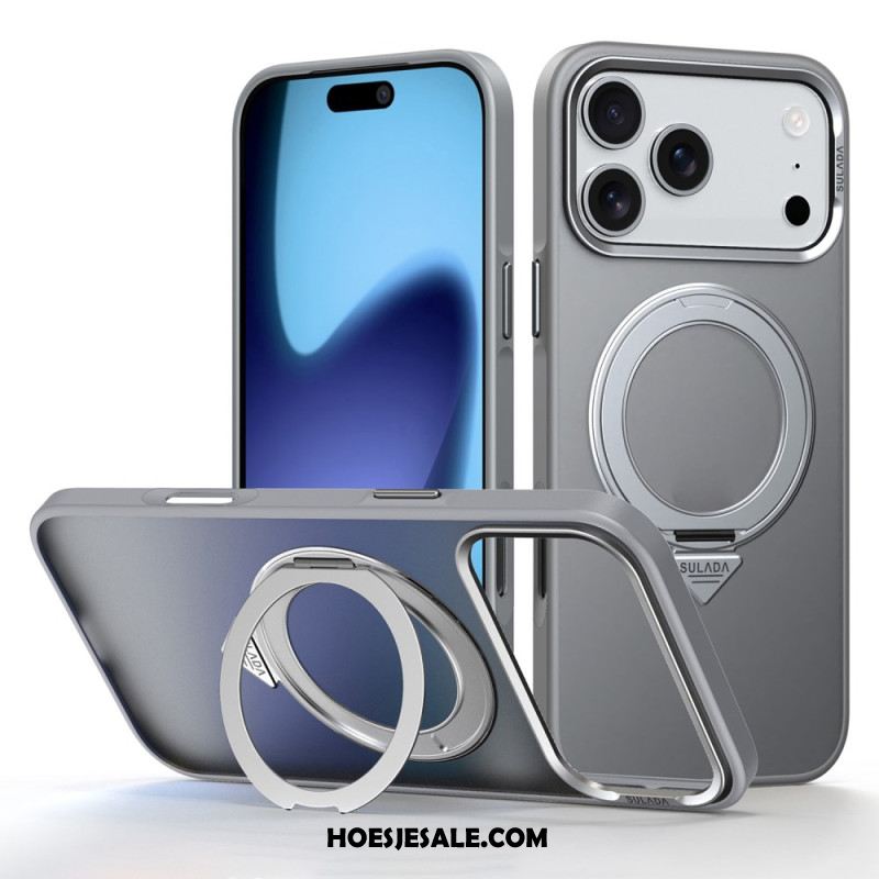 Hoesje iPhone 17 Pro Max Magsafe Classic Support Sulada Bescherming Hoesje