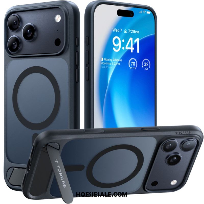 Hoesje iPhone 17 Pro Max Magsafe Premium-design Met Geïntegreerde Standaard