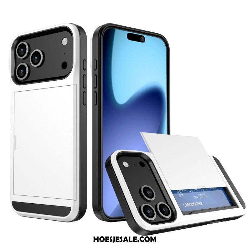 Hoesje iPhone 17 Pro Max Schuifbare Kaarthouder