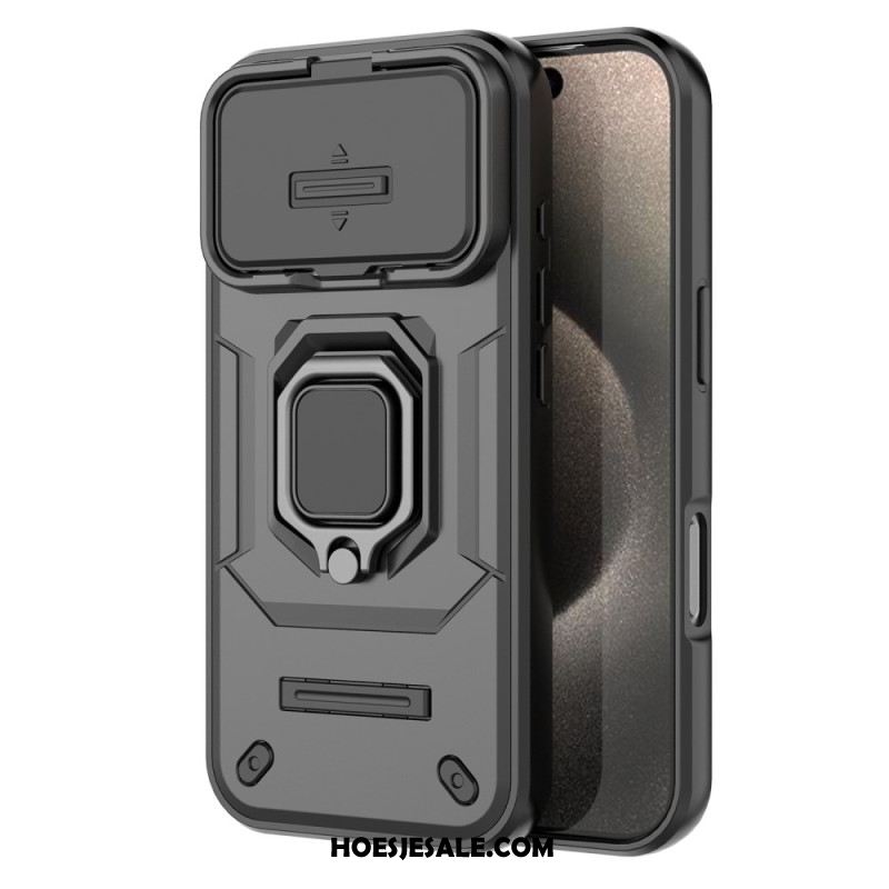 Hoesje iPhone 17 Pro Ringcase Met Lensbeschermer