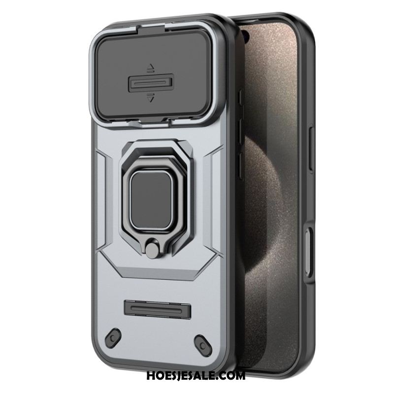 Hoesje iPhone 17 Pro Ringcase Met Lensbeschermer