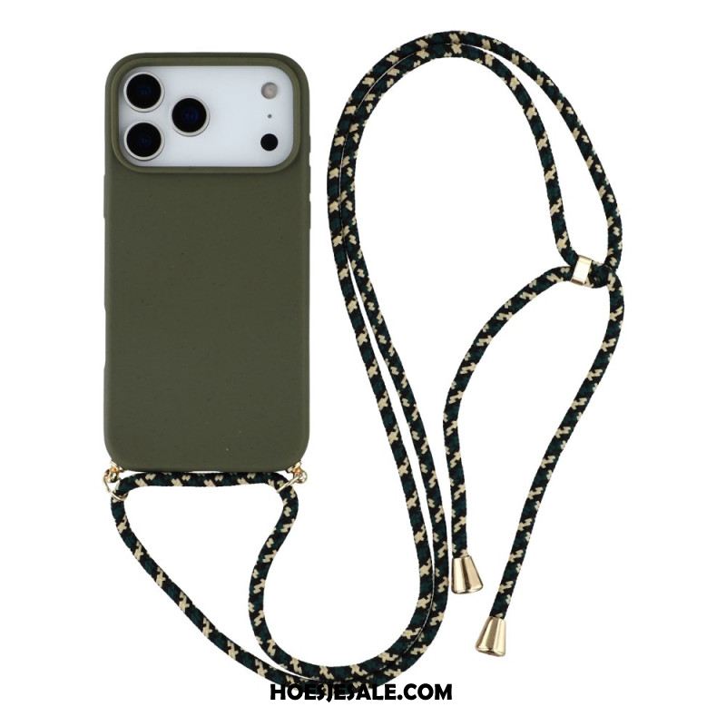 Hoesje iPhone 17 Pro Siliconenkoord