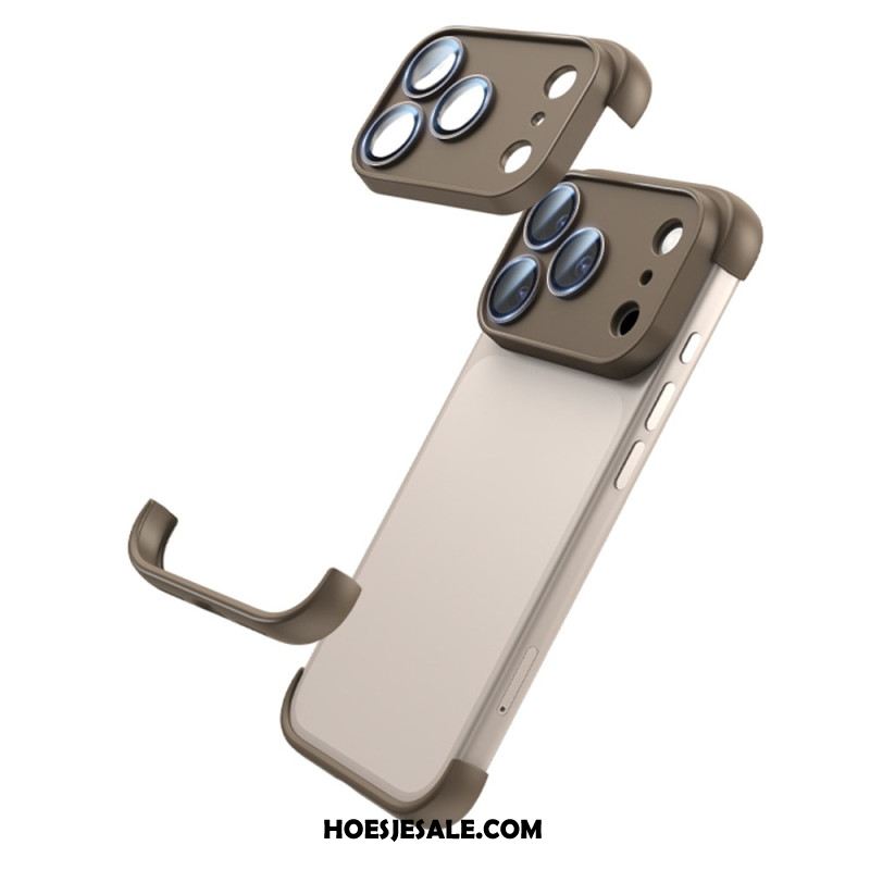 Hoesje iPhone 17 Pro Zonder Frame Met Hoekbescherming En Geïntegreerde Lens