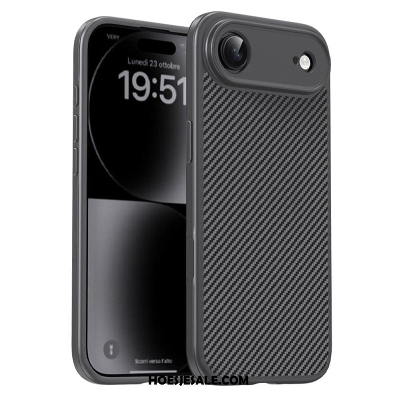 Hoesje iPhone Air Ipaky Koolstofvezel Bescherming Hoesje