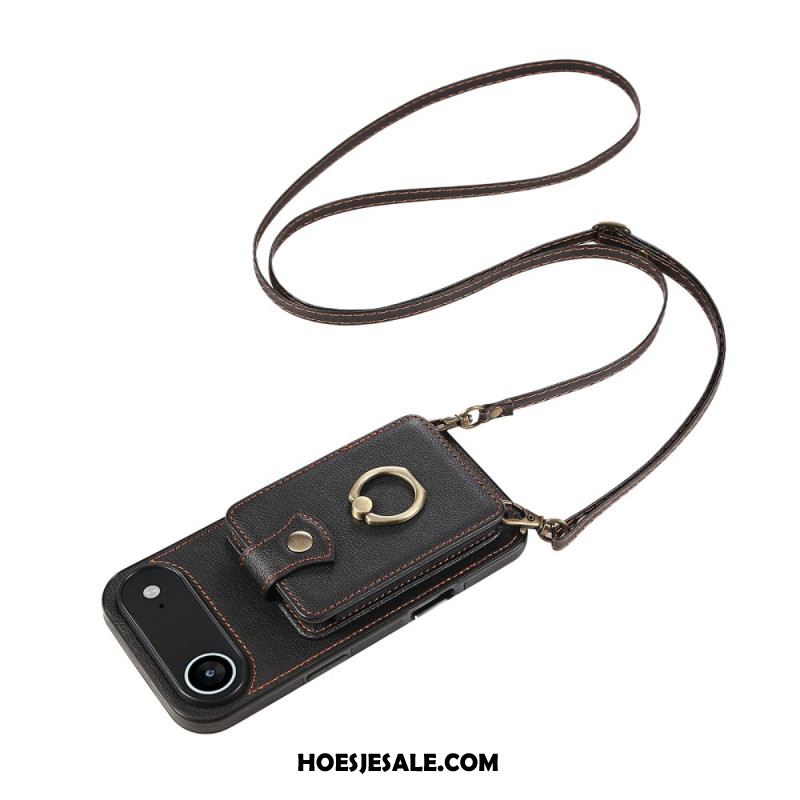 Hoesje iPhone Air Kaarthouder En Polsband