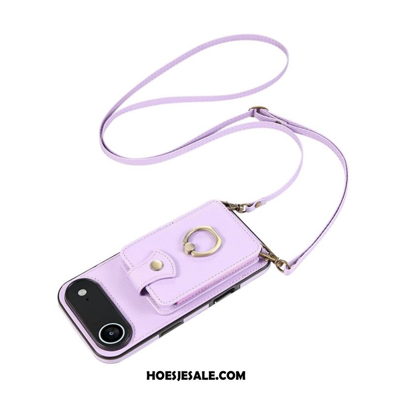 Hoesje iPhone Air Kaarthouder En Polsband