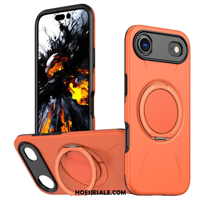 Hoesje iPhone Air Magsafe Met Draaibare Houder In Metallic Stijl