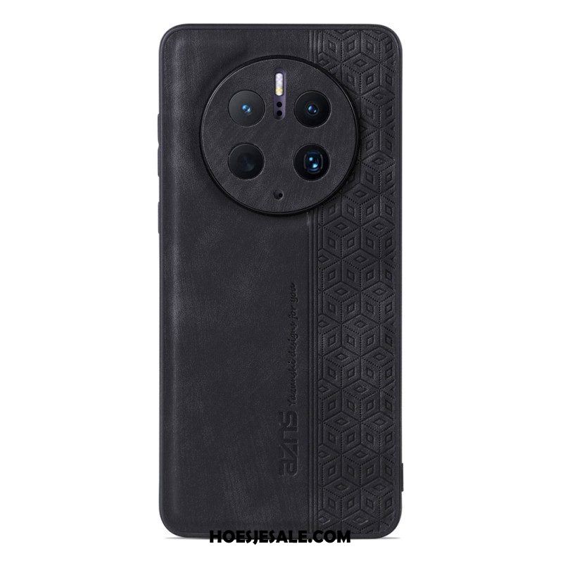 Hoesje voor Huawei Mate 50 Pro Azns Ledereffect