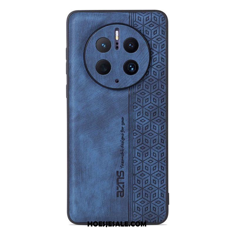 Hoesje voor Huawei Mate 50 Pro Azns Ledereffect