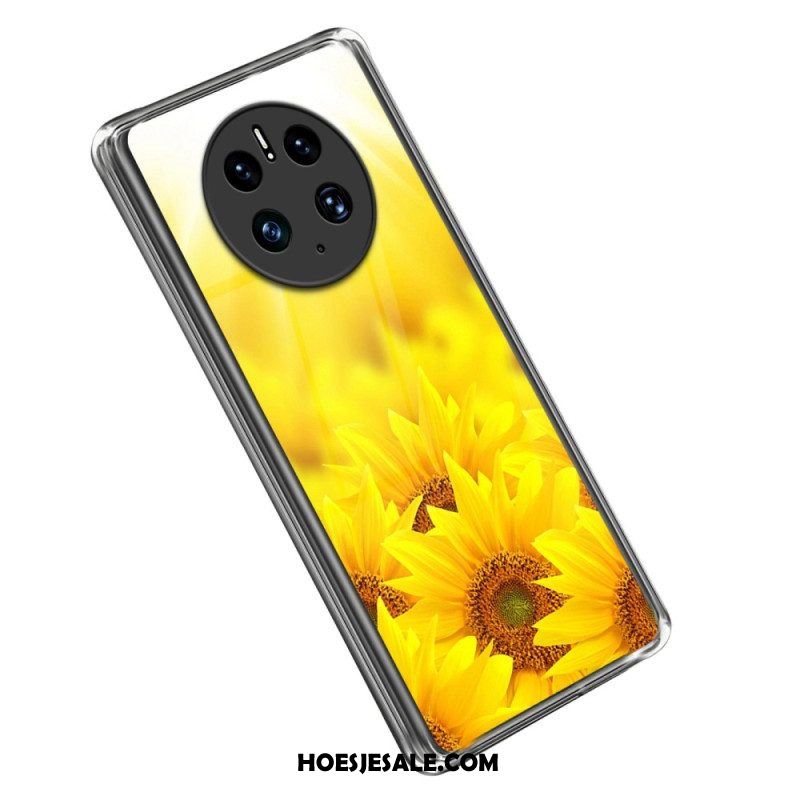 Hoesje voor Huawei Mate 50 Pro Sublieme Zonnebloemen