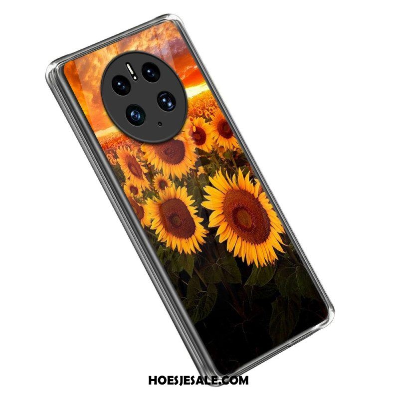 Hoesje voor Huawei Mate 50 Pro Sublieme Zonnebloemen