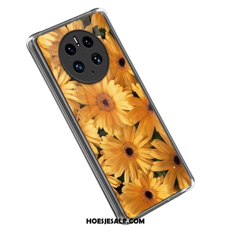 Hoesje voor Huawei Mate 50 Pro Zonnebloemen