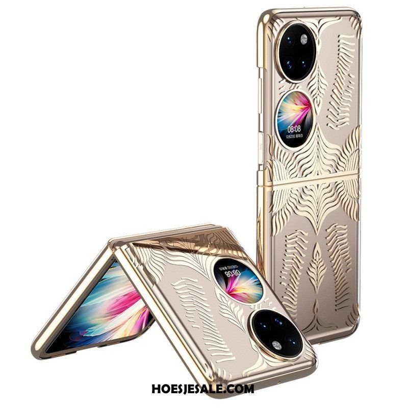 Hoesje voor Huawei P50 Pocket Vleugel Ontwerp