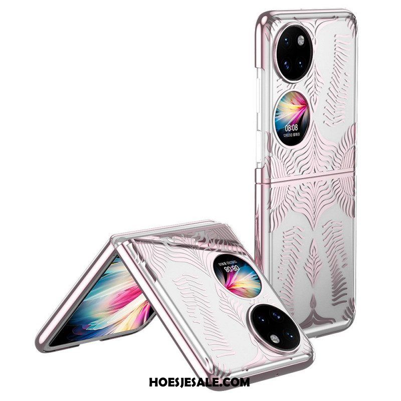 Hoesje voor Huawei P50 Pocket Vleugel Ontwerp