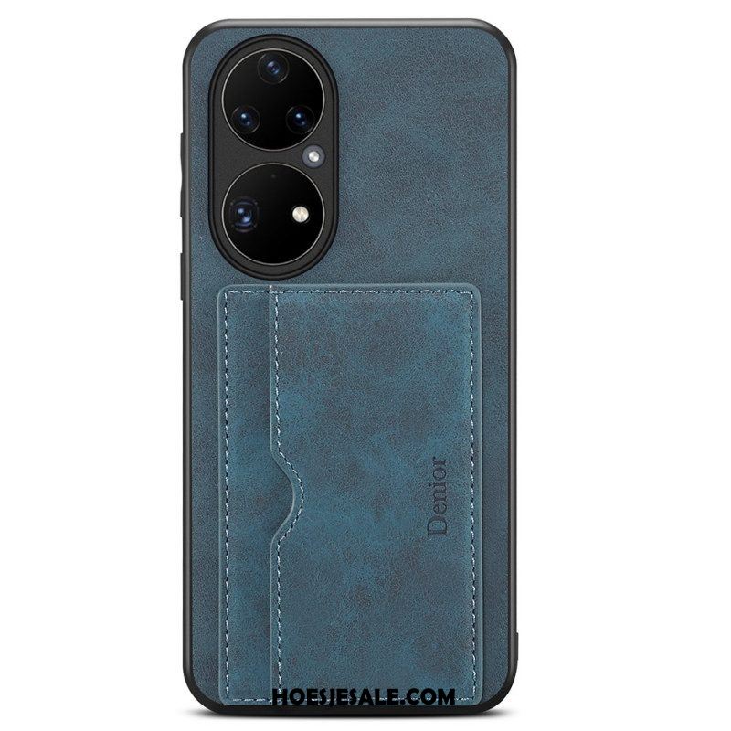 Hoesje voor Huawei P50 Pro Denior-kaarthouder