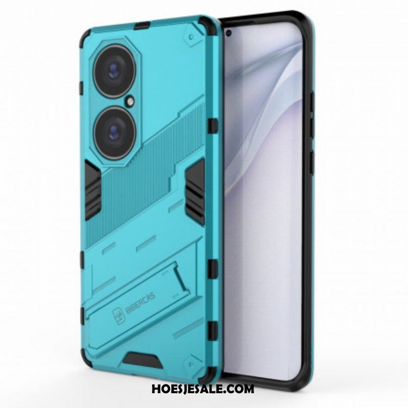 Hoesje voor Huawei P50 Pro Handsfree Afneembare Standaard Met Twee Standen