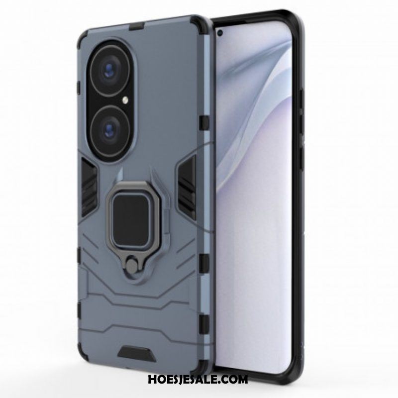 Hoesje voor Huawei P50 Pro Ringbestendig