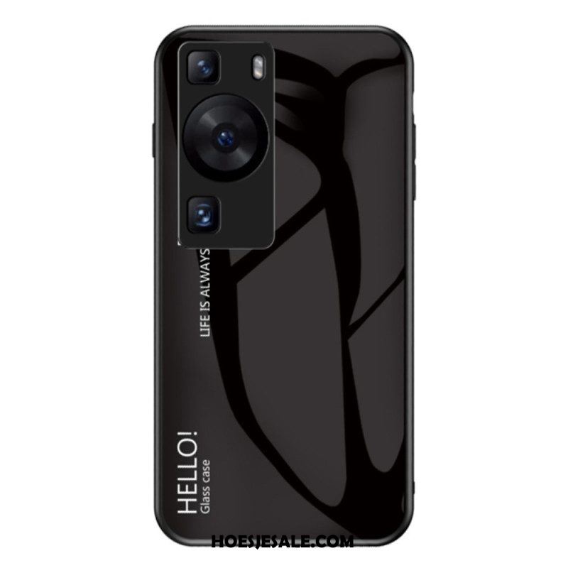 Hoesje voor Huawei P60 Pro Hallo Gehard Glas