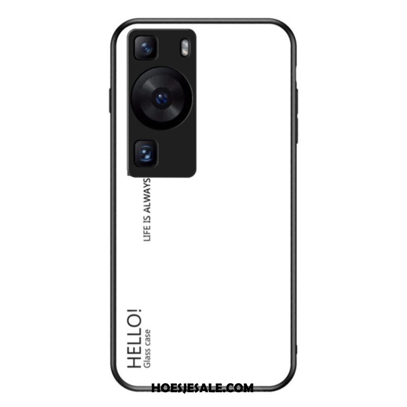 Hoesje voor Huawei P60 Pro Hallo Gehard Glas