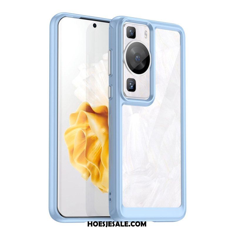 Hoesje voor Huawei P60 Pro Hybride Transparant