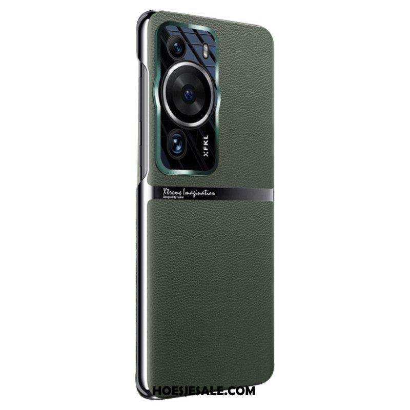 Hoesje voor Huawei P60 Pro Imitatieleer