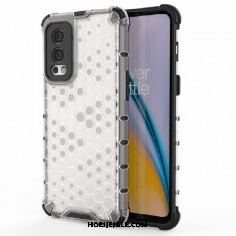 Hoesje voor OnePlus Nord 2 5G Honingraatstijl