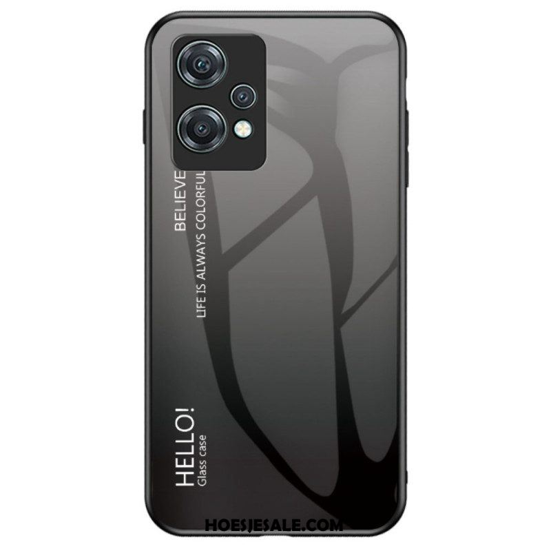 Hoesje voor OnePlus Nord CE 2 Lite 5G Gehard Glas Hallo