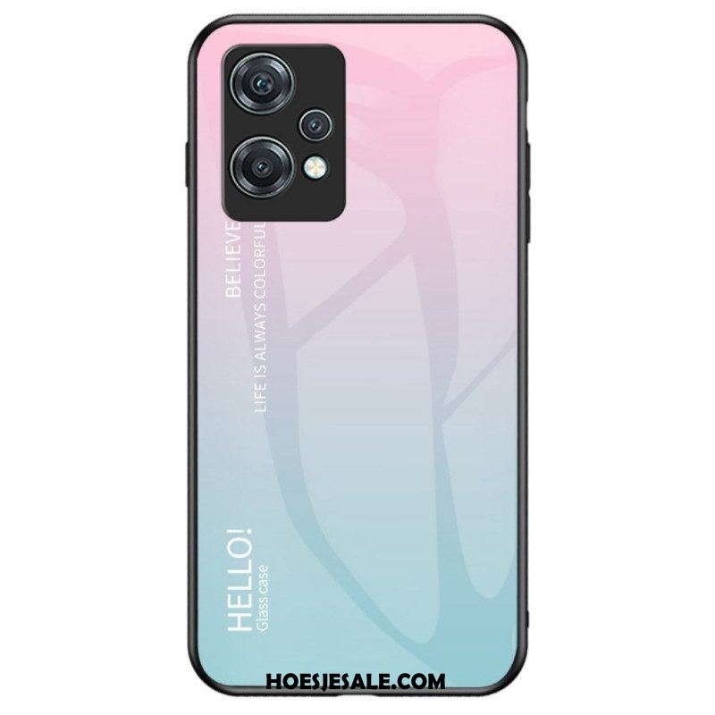 Hoesje voor OnePlus Nord CE 2 Lite 5G Gehard Glas Hallo