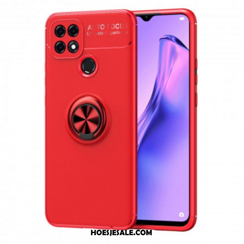 Hoesje voor Oppo A15 Roterende Ring