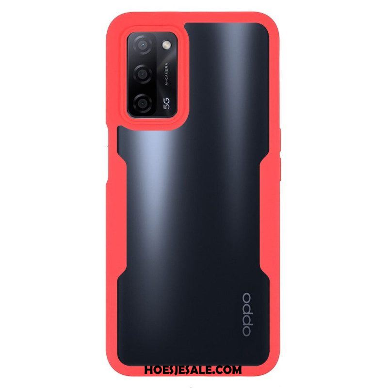 Hoesje voor Oppo A16 / A16s Schuine Rand Hybride