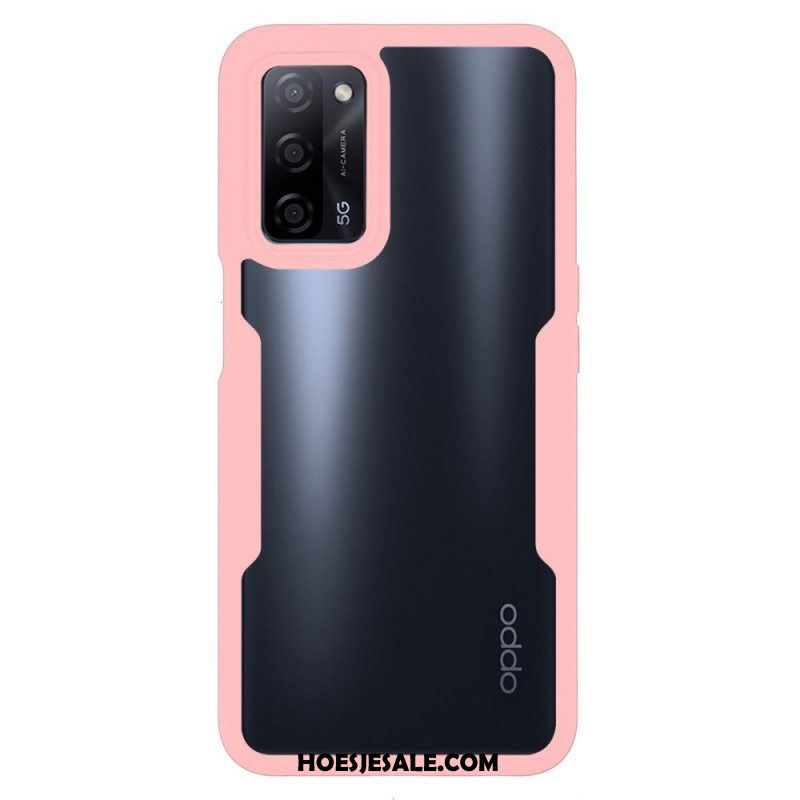 Hoesje voor Oppo A16 / A16s Schuine Rand Hybride