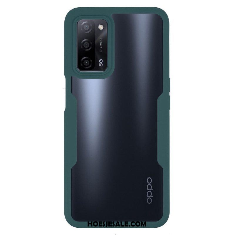 Hoesje voor Oppo A16 / A16s Schuine Rand Hybride