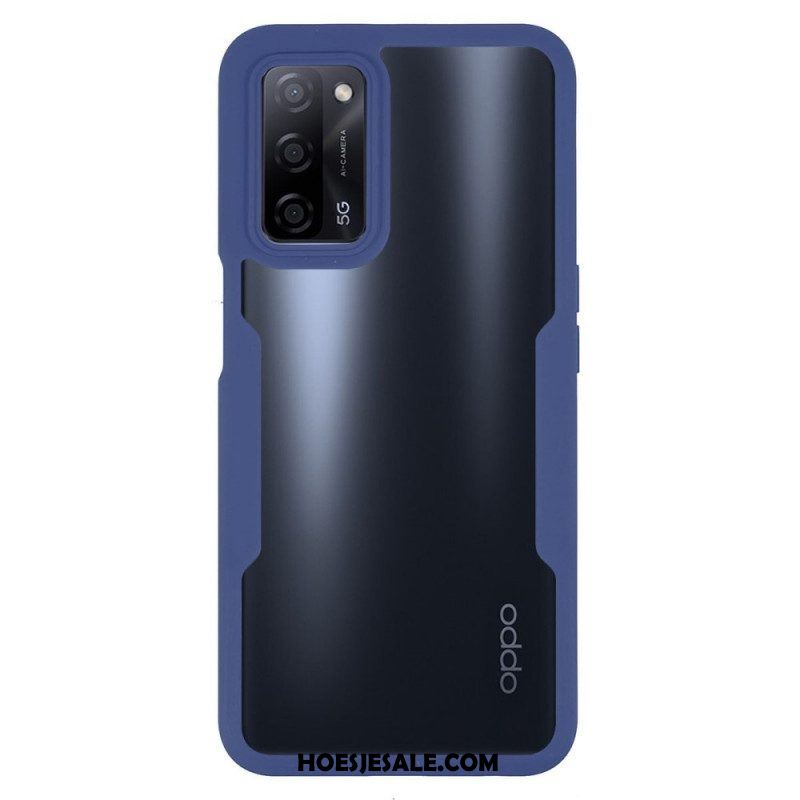 Hoesje voor Oppo A16 / A16s Schuine Rand Hybride