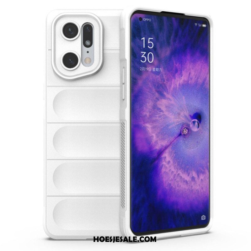 Hoesje voor Oppo Find X5 Pro Antislip