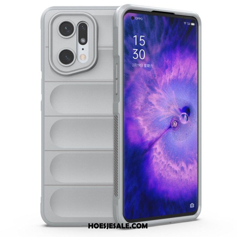 Hoesje voor Oppo Find X5 Pro Antislip