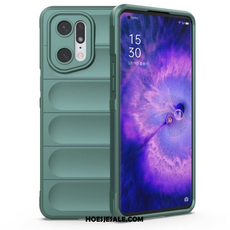 Hoesje voor Oppo Find X5 Pro Antislip