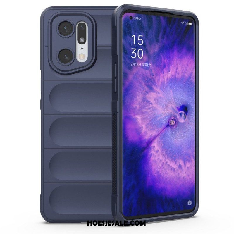 Hoesje voor Oppo Find X5 Pro Antislip