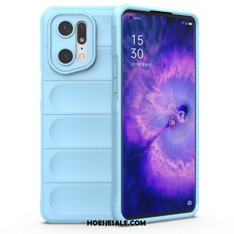 Hoesje voor Oppo Find X5 Pro Antislip