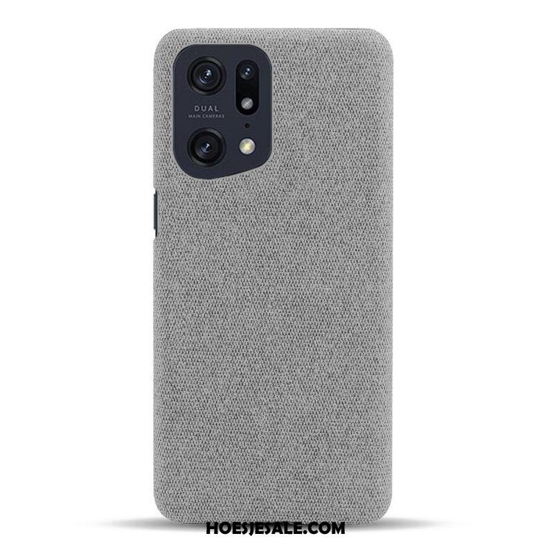 Hoesje voor Oppo Find X5 Pro Stof