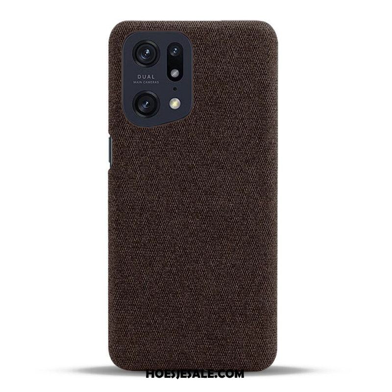 Hoesje voor Oppo Find X5 Pro Stof