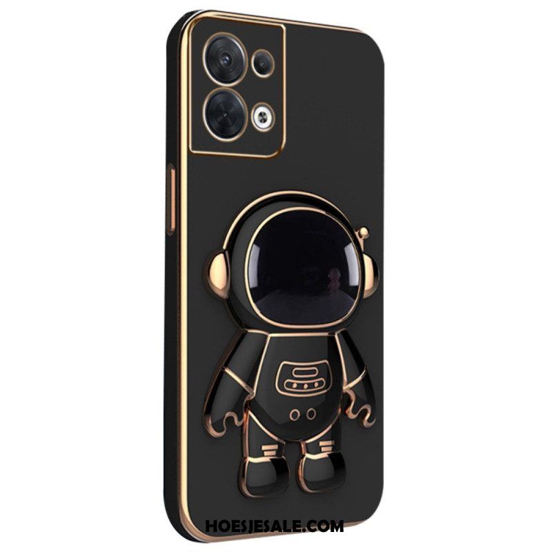 Hoesje voor Oppo Reno 8 Kosmonaut Beugel