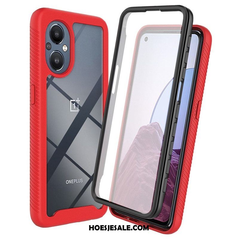 Hoesje voor Oppo Reno 8 Lite Bumper En Screenprotector