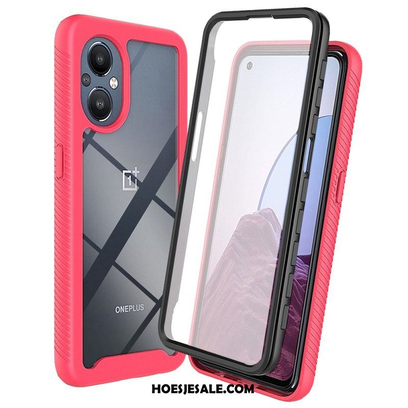 Hoesje voor Oppo Reno 8 Lite Bumper En Screenprotector