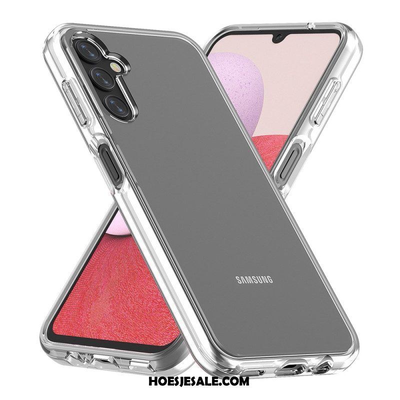 Hoesje voor Samsung Galaxy A14 / A14 5G Transparante Hybride